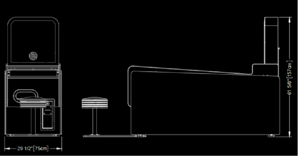 Roll Down Inverted Game Dimensions