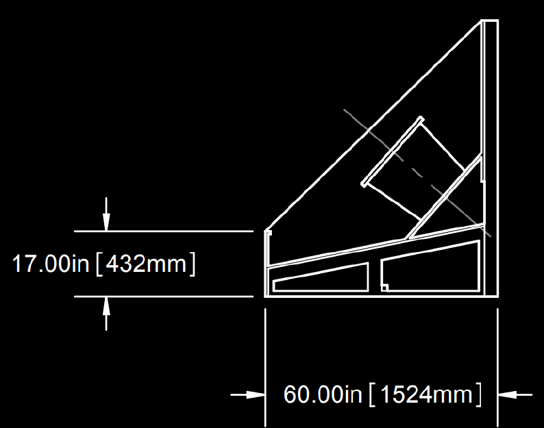 Tub Toss Inverted Game Dimensions