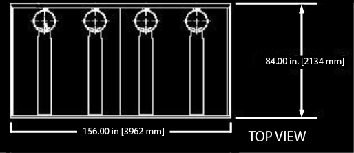 SR Basketball Top View Inverted Game Dimensions