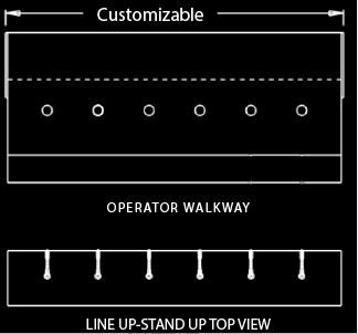 Top Glo LU SU Top View Inverted Game Dimensions