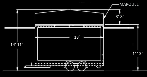 WAM Side View Inverted Game Dimensions